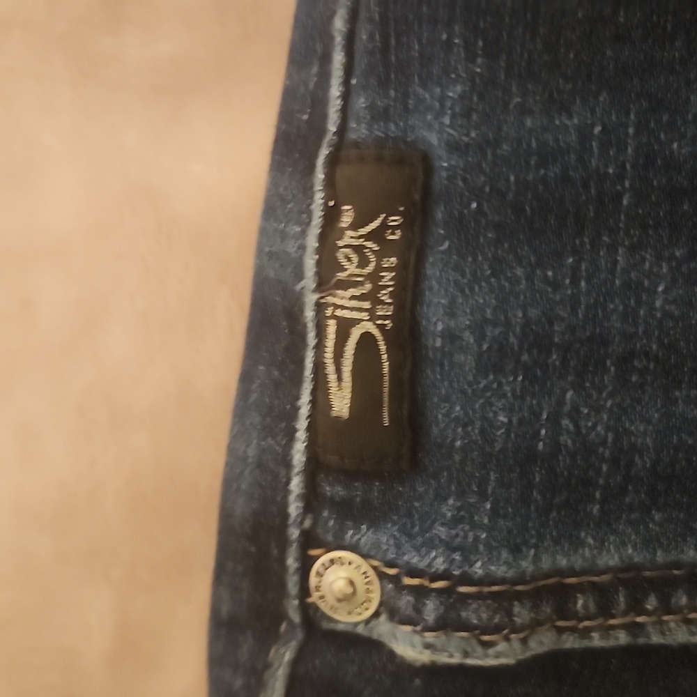 SILVER Slim Boot Cut Jeans, 29x35, Dark Wash, EUC - Picture 4 of 7